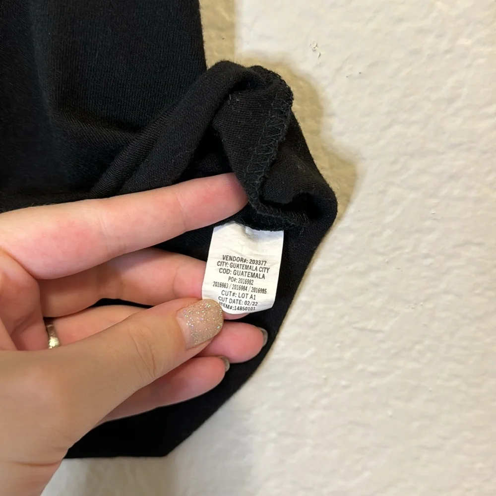 Hot Topic Witch Nature’s Magic Black Crop Top T Shirt - S - Picture 7 of 8